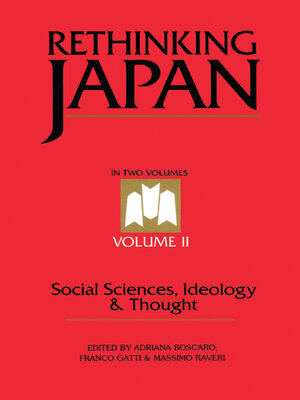 cover image of Rethinking Japan Vol 2
